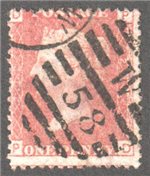 Great Britain Scott 33 Used Plate 202 - PD
